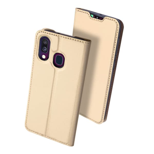 Stilsäkert Kraftfullt Plånboksfodral - Samsung Galaxy A40