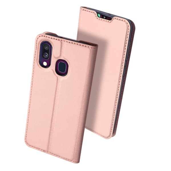 Stilsäkert Kraftfullt Plånboksfodral - Samsung Galaxy A40