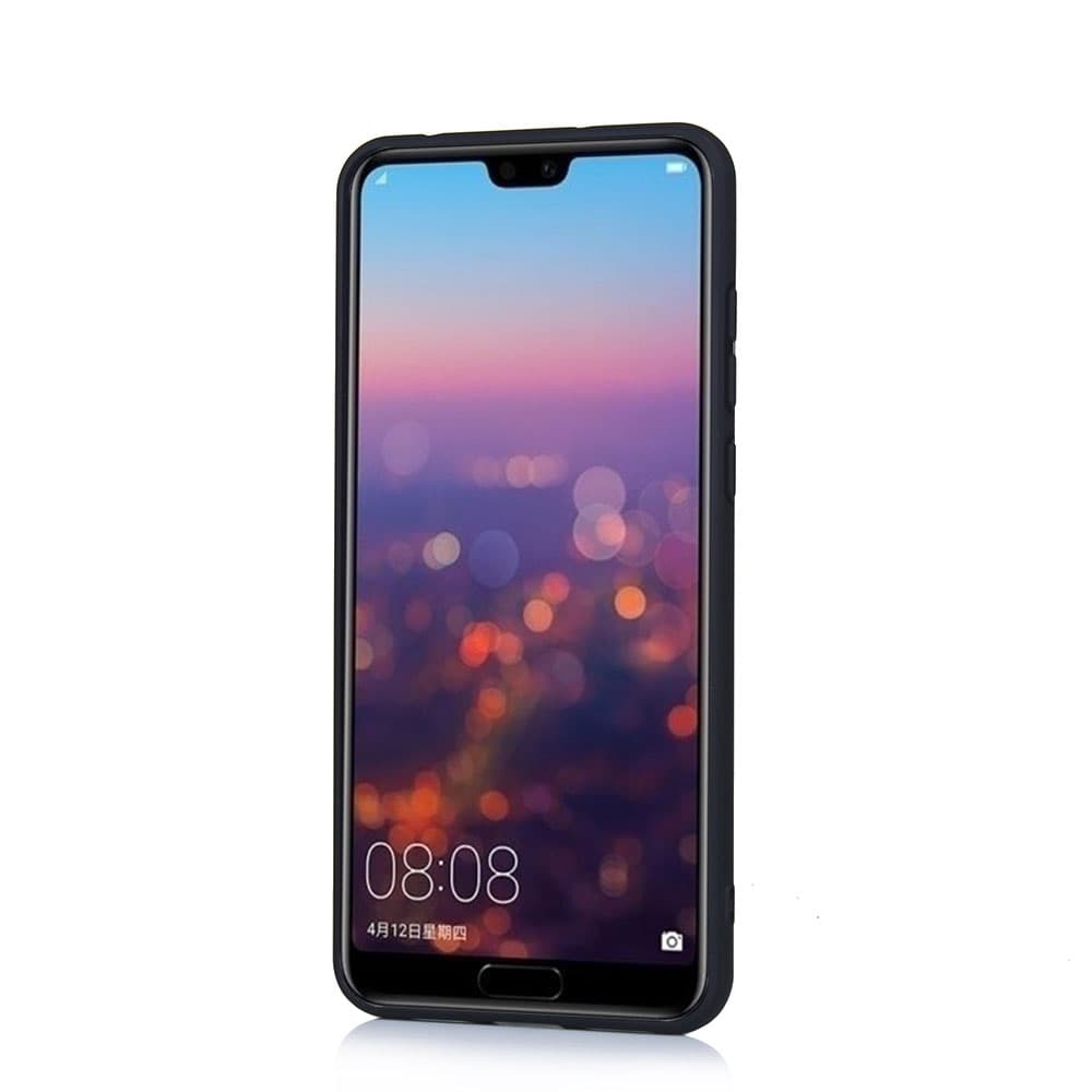 Stötdämpande Skal i Pu-Läder - Huawei P20 Pro