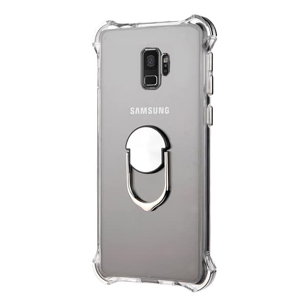 Stötdämpande Skal med Ringhållare - Samsung Galaxy S9