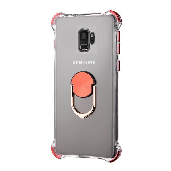 Stötdämpande Skal med Ringhållare - Samsung Galaxy S9