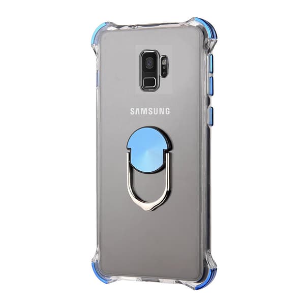 Stötdämpande Skal med Ringhållare - Samsung Galaxy S9