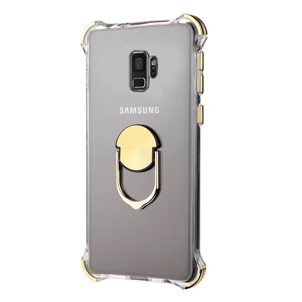 Stötdämpande Skal med Ringhållare - Samsung Galaxy S9