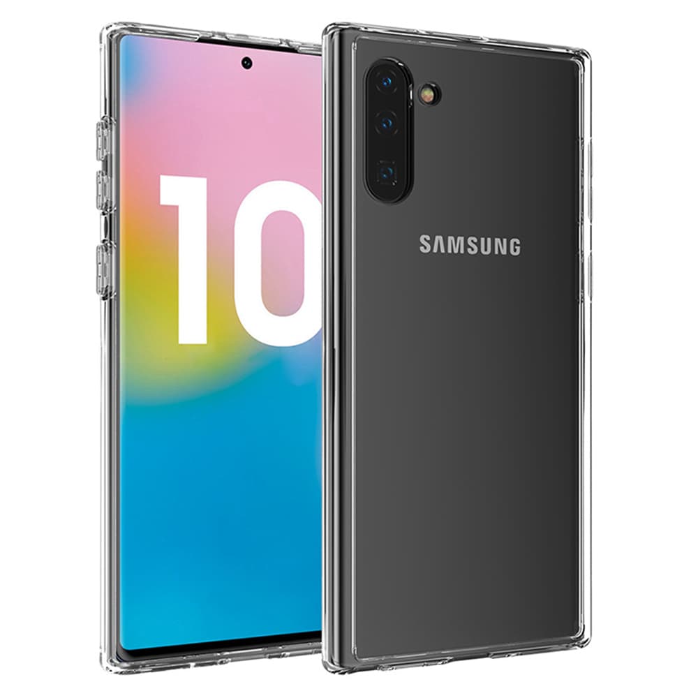 Stötdämpande Smidigt Dubbelskal Silikon - Samsung Galaxy Note10