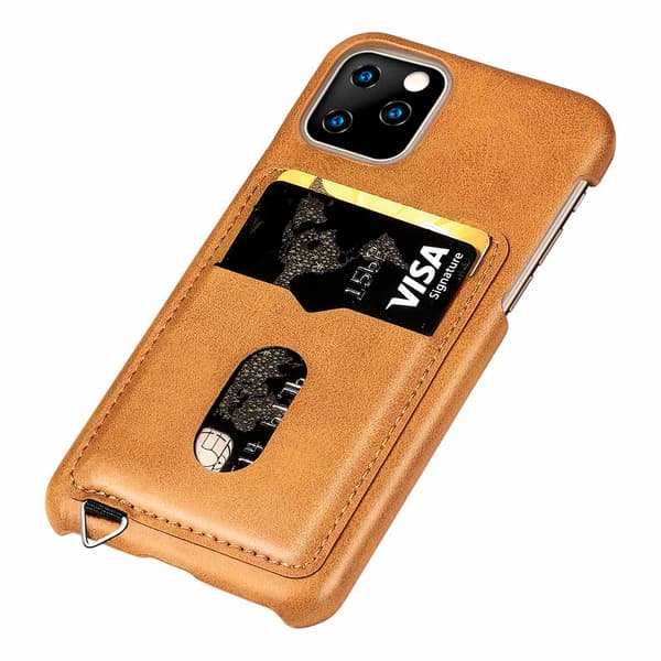 Skyddande Skal med Kortfack - iPhone 11 Pro Max