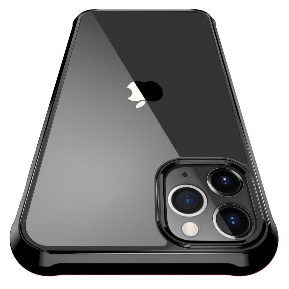 C4U® etui til iPhone 12 Mini ShockBlack - Slank stødabsorberende