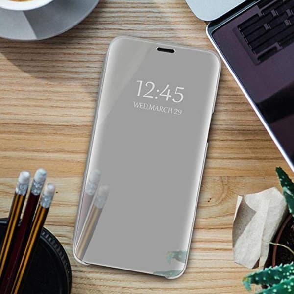 Huawei Y6S - Smart Clear View Fodral - Silver