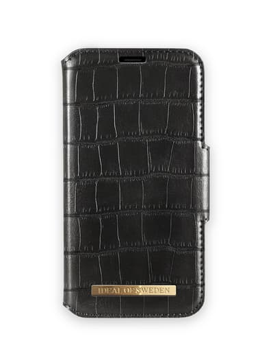 iDeal Of Sweden Capri Wallet Samsung Galaxy S10 Plus Black Crocodile