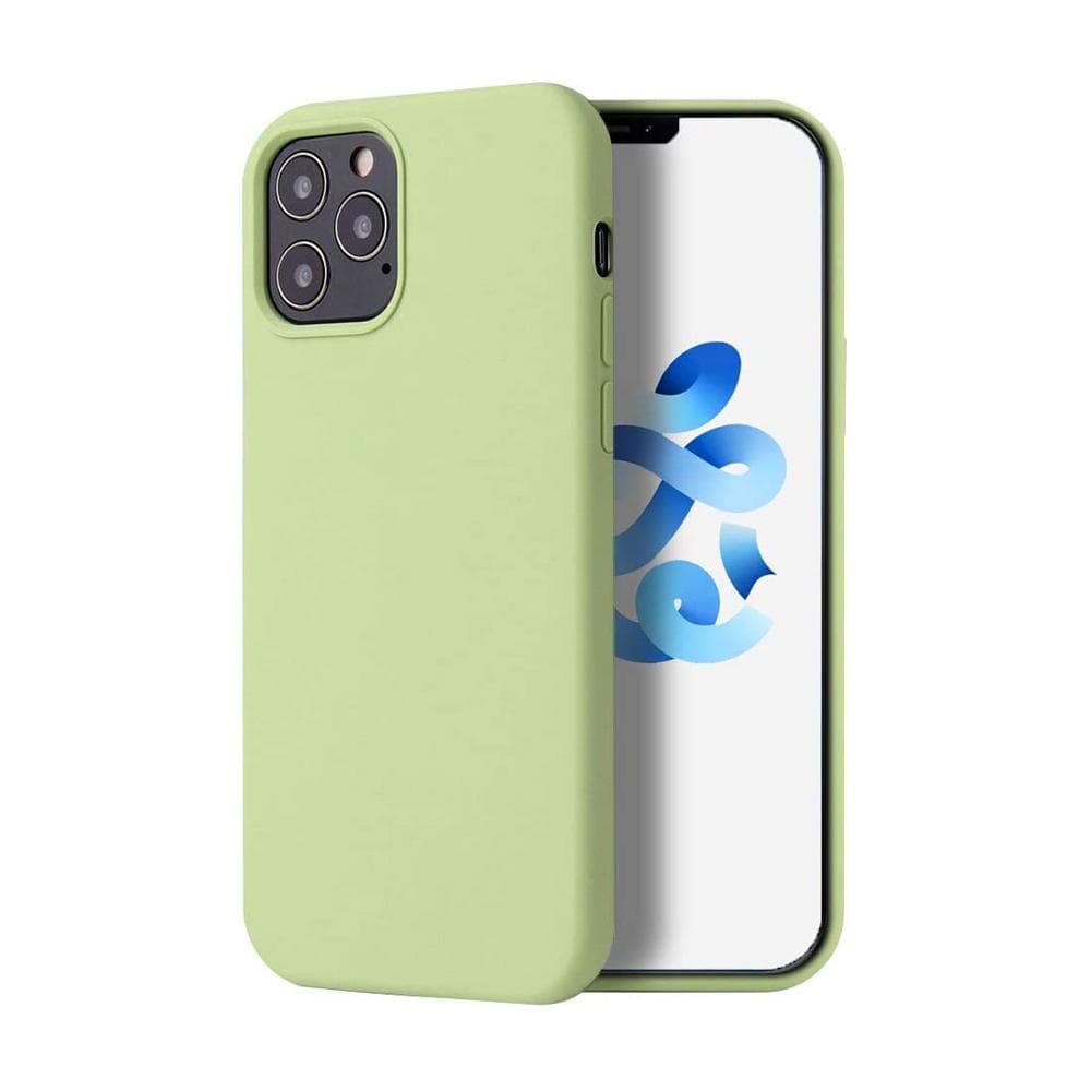 iPhone 12 Pro Max skal Silikon Grön