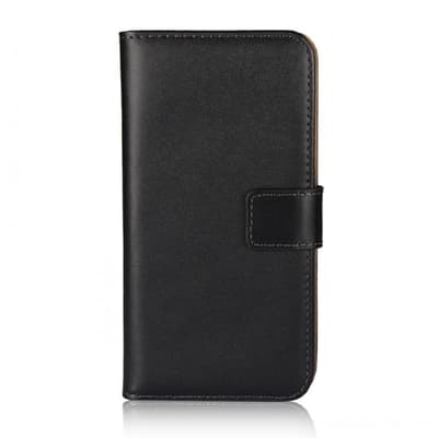 iPhone 12 Mini, wallet cover, ægte Læder, Taske/Pung