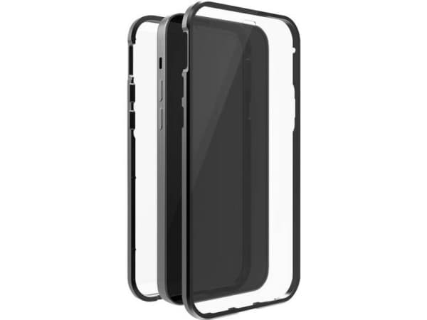 Black Rock 360° Glass Backcover Apple iPhone 12 mini Schwarz, Transparent (192145)