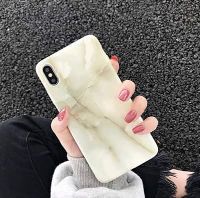 Lime Marble - iPhone 11 Pro Max Skal
