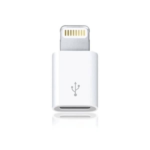 5-PACK MicroUSB adapter,  ladda iPhone med universal-laddare!