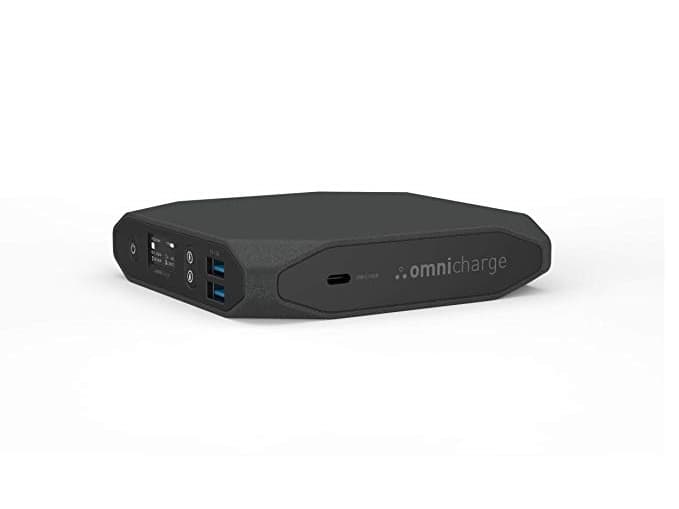 Omnicharge Omni20+ C USB-C, Svart, Universell, Rektangel, FCC, CE, IC, UL, CB, UN38.3, Lithium-Ion (Li-Ion), 20100 mAh