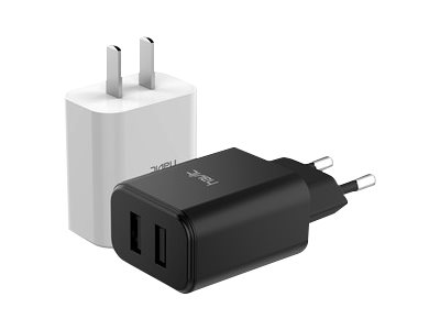 Bild av Havit H140 - Strömadapter - 2.4 A - Quick-Charge - 2 utdatakontakter (2 x USB) - vit