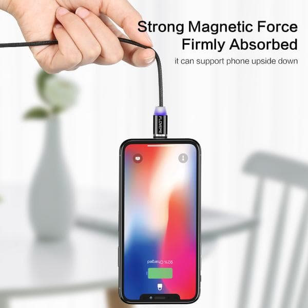 1m FLOVEME trådlös usb-C kabel röd