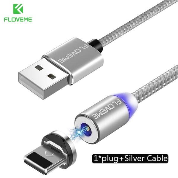 1m FLOVEME trådlös usb-C kabel röd