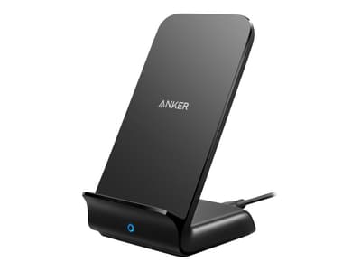 Anker PowerWave+ - Trådløst ladestativ - 10 watt - QC 3.0 - svart