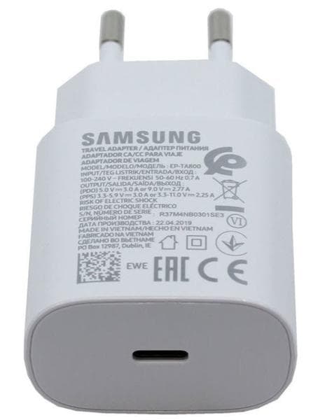samsung USB-C Snabbladdning 25 W vit