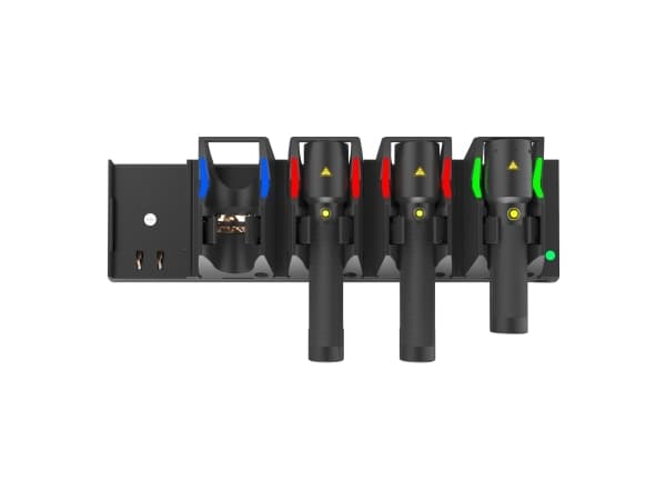 Led Lenser 5 Station Charging Panel, Väggfäst, Svart, Kontakt