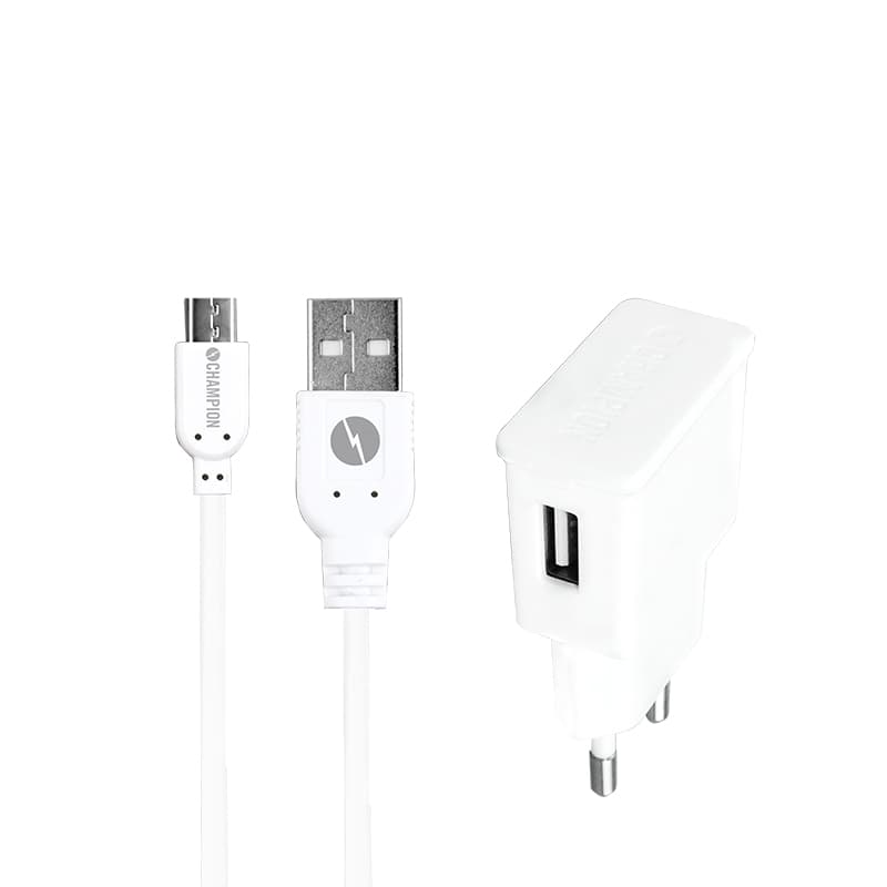 Champion Ladd&Synk Kit MicroUSB 2.1A Vi