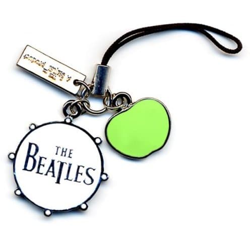 The Beatles Phone Charm: Drum/Apple