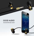 Miniatyrbild 6 av 11: NKOBEE In-ear Hörlurar med Mic In-lineControl