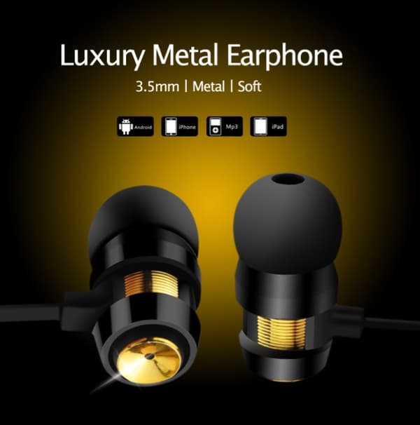 NKOBEE In-ear Hörlurar med Mic In-lineControl