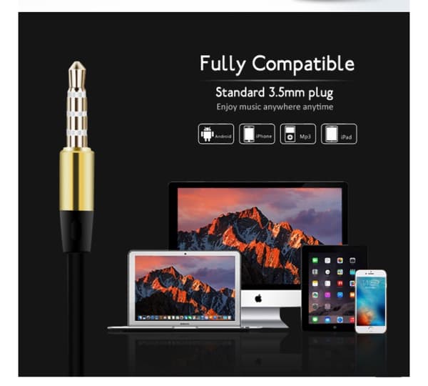 NKOBEE In-ear Hörlurar med Mic In-lineControl