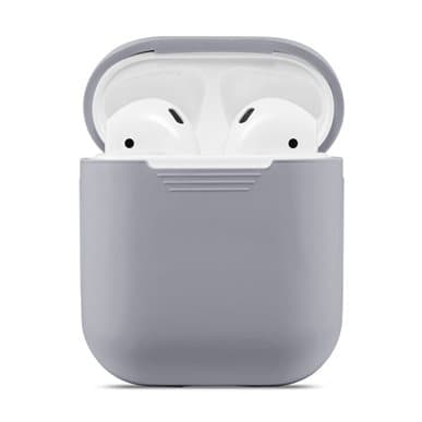 Apple AirPod siliconen hoesje / siliconen hoesje grijs