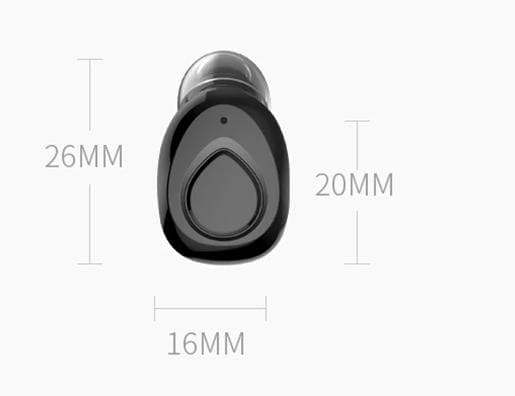 trådlöda Hörlurar X18 Mini True Wireless Earbud svart