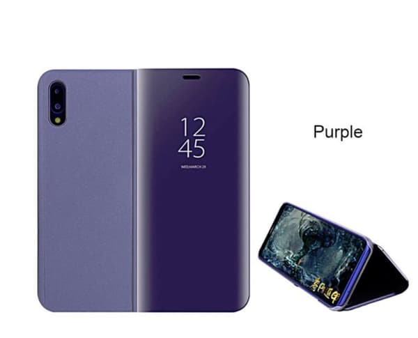 Huawei P20 flip case svart