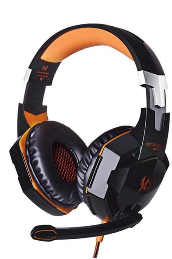 Pro Gaming Headset + 7-knapp 5500 DPI Professional gamning mus