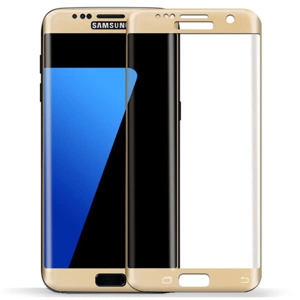 Samsung S7 Edge - HeliGuard EXXO-Skärmskydd 3D (HD-Clear) Curved