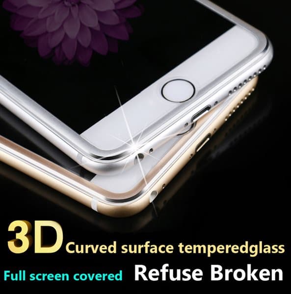 iPhone 7 (2-PACK) ProGuard Skärmskydd 3D Aluminiumram (ORIGINAL)