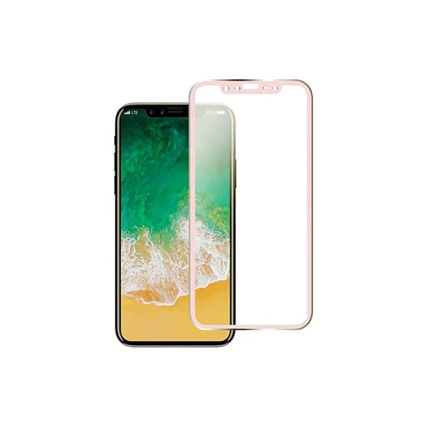 HuTech Skärmskydd (2-PACK) Aluminium-ram för iPhone X