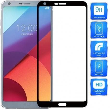 2-PACK LG G6 Härdat Glas 0.26mm 2.5D 9H Fullframe