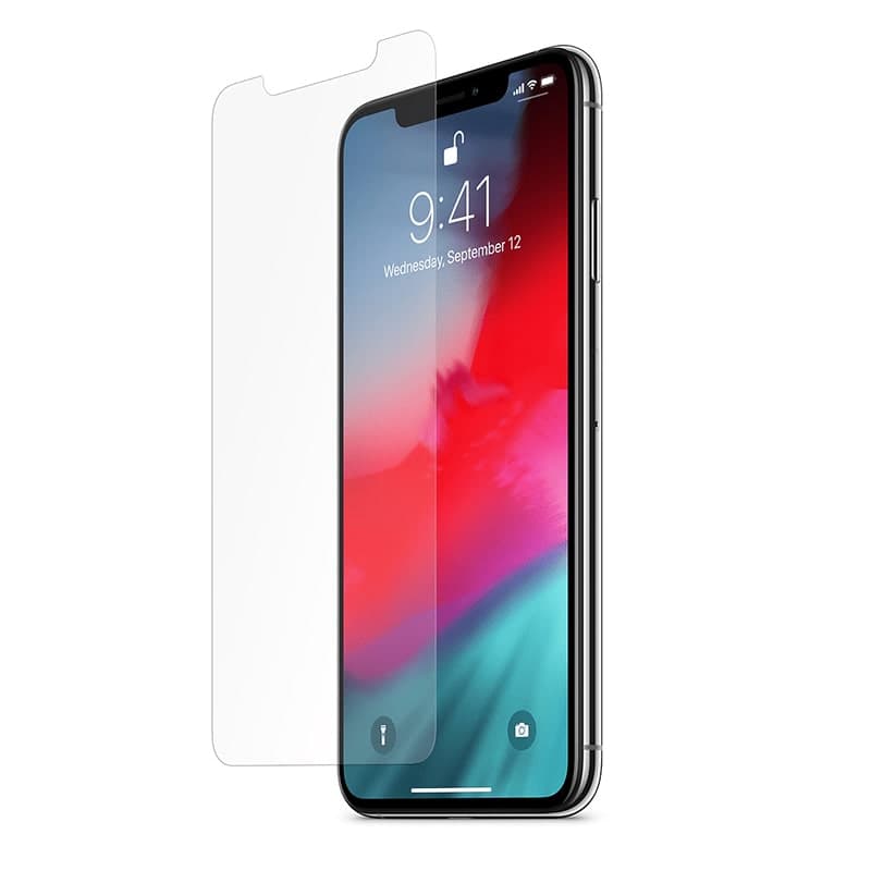 2x iPhone Xs Max Skjermbeskytter - Herdet glass