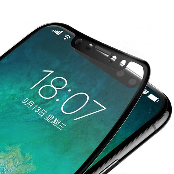 4-PACK MyGuard Carbon-Skärmskydd i 3D/HD för iPhone XS Max