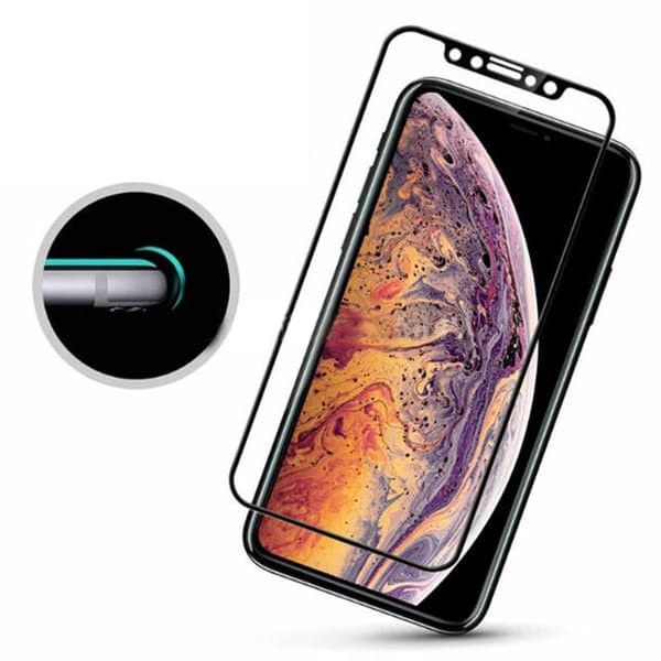 4-PACK MyGuard Carbon-Skärmskydd i 3D/HD för iPhone XS Max