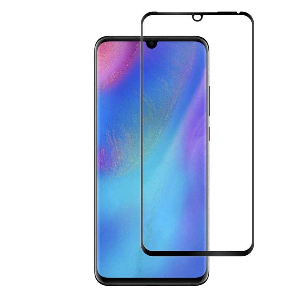 Fuldt hærdet hærdet glas Huawei P30 Pro skærmbeskytter sort