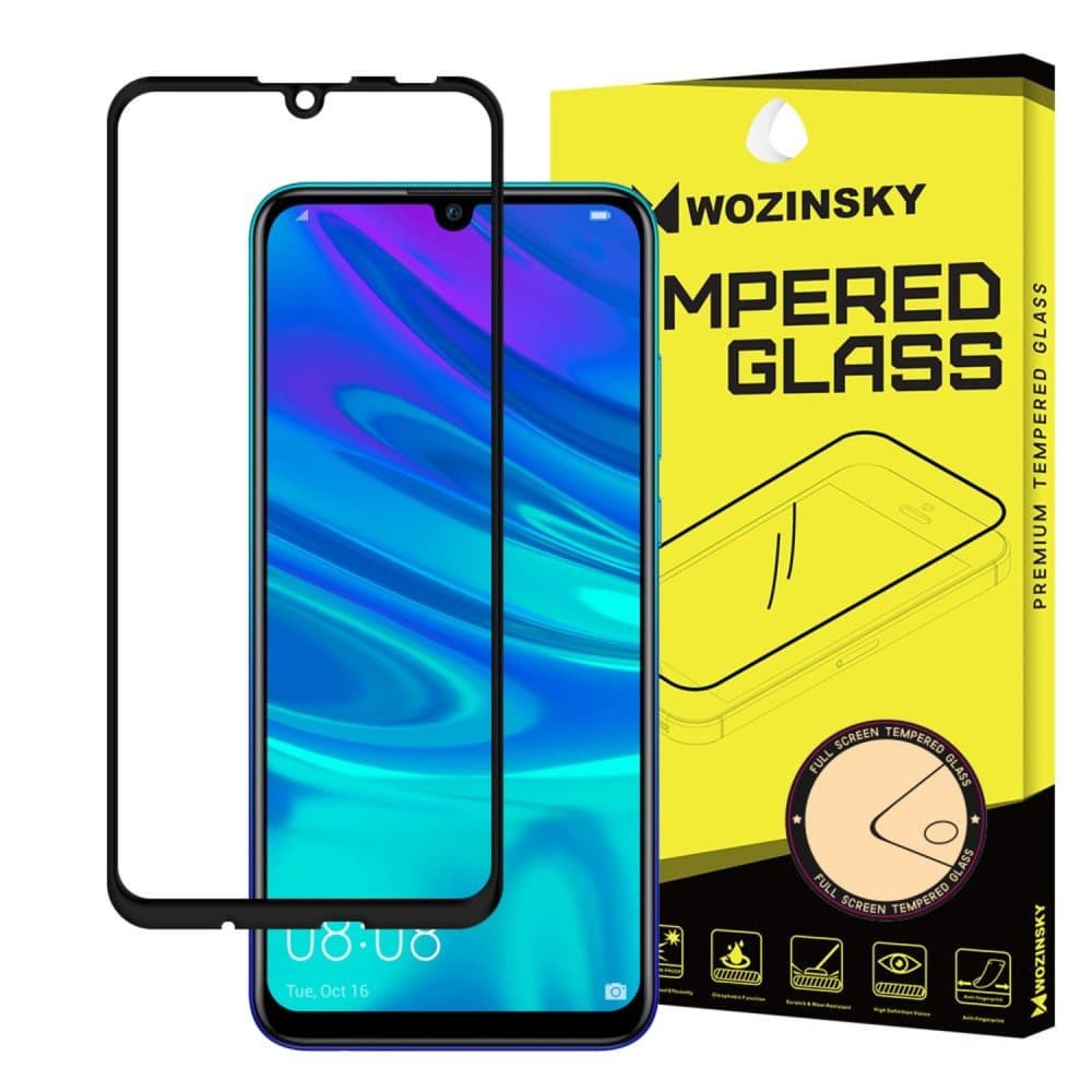 FULL SIZE Huawei P Smart 2019 / 2020 PANSERGLAS – SORT
