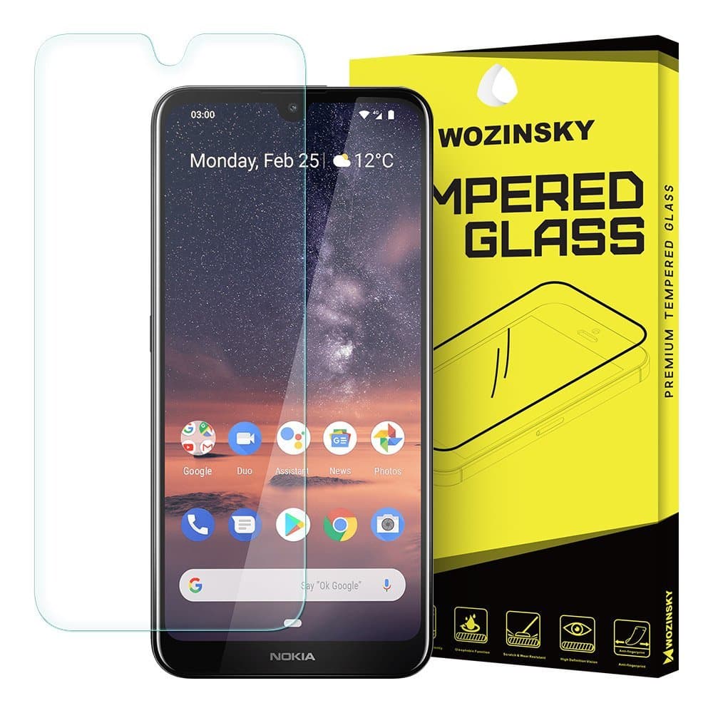 Nokia 3.2 Skærmbeskyttelse hærdet Glas