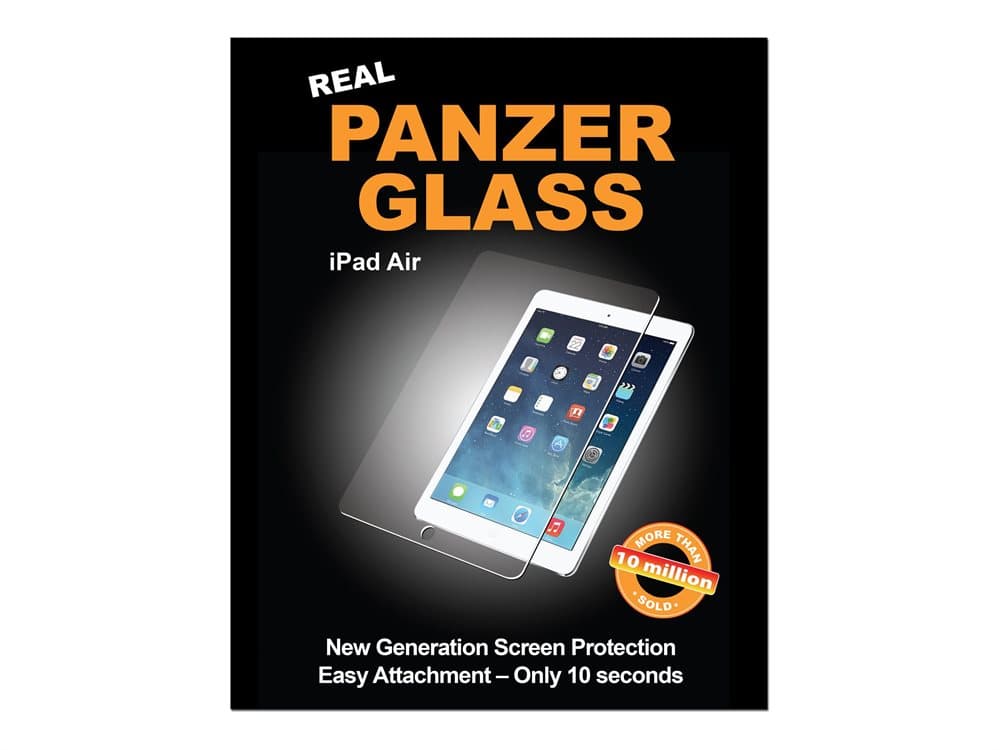 PanzerGlass - Skjermbeskyttelse for nettbrett - krystallklar - for Apple 9.7-inch iPad; 9.7-inch iPad Pro; iPad Air; iPad Air 2