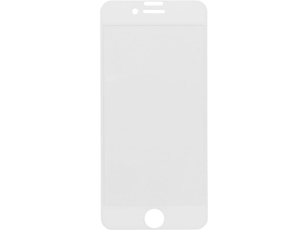 eSTUFF Titan Shield Fullcover - Skjermbeskyttelse for mobiltelefon - hvit (en pakke 25) - for Apple iPhone 6, 6s, 7, 8