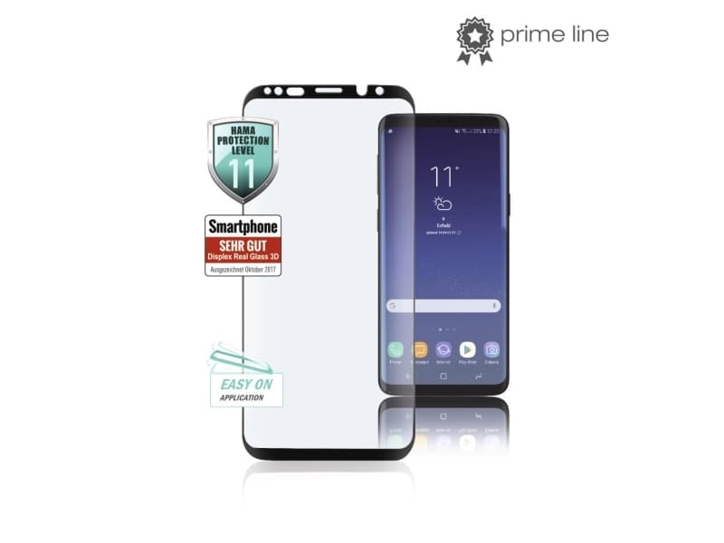 Hama 00183423, Blank skjermbeskytter, Mobiltelefon/smarttelefon, Samsung, Galaxy S9+, Riperesistent, Svart
