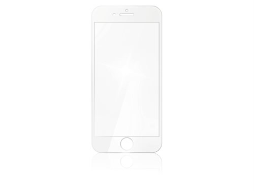 Bild av Hama 00183440, Genomskinligt skärmskydd, Mobiltelefon / smartphone, Apple, iPhone 6/7/8, Dammresistent, Reptålig, Transparent, Vit