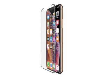 Belkin ScreenForce TemperedCurve - Skjermbeskyttelse for mobiltelefon - gjennomsiktig - for Apple iPhone XS Max