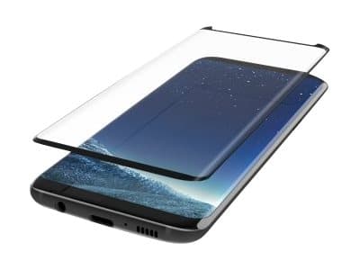 Belkin ScreenForce TemperedCurve - Skjermbeskyttelse for mobiltelefon - for Samsung Galaxy S8+