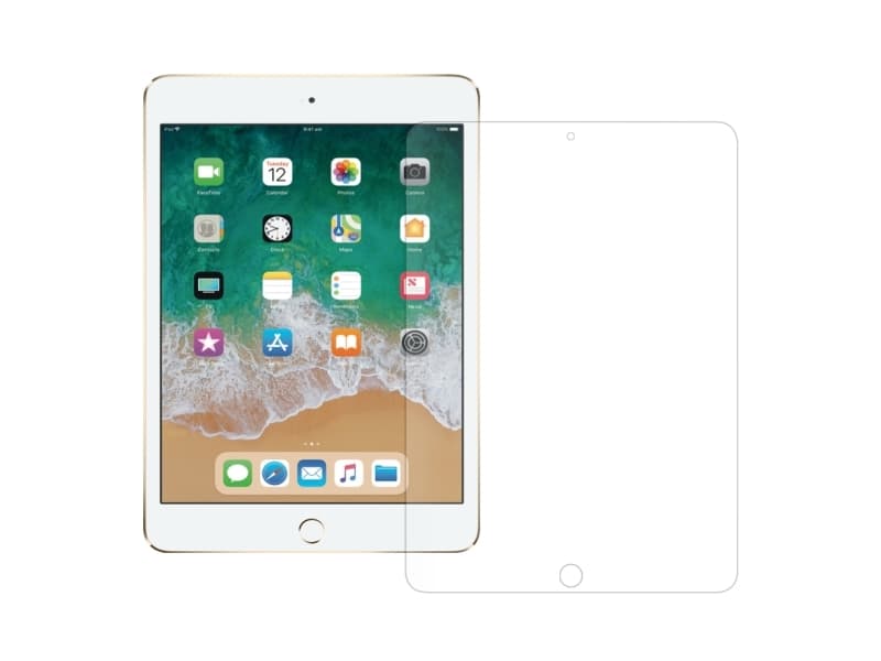 EIGER GLASS, Blank skjermbeskytter, Nettbrett, Apple, iPad Mini 4, Støvresistent, Riperesistent, Sjokkresistent, Gjennomsiktig